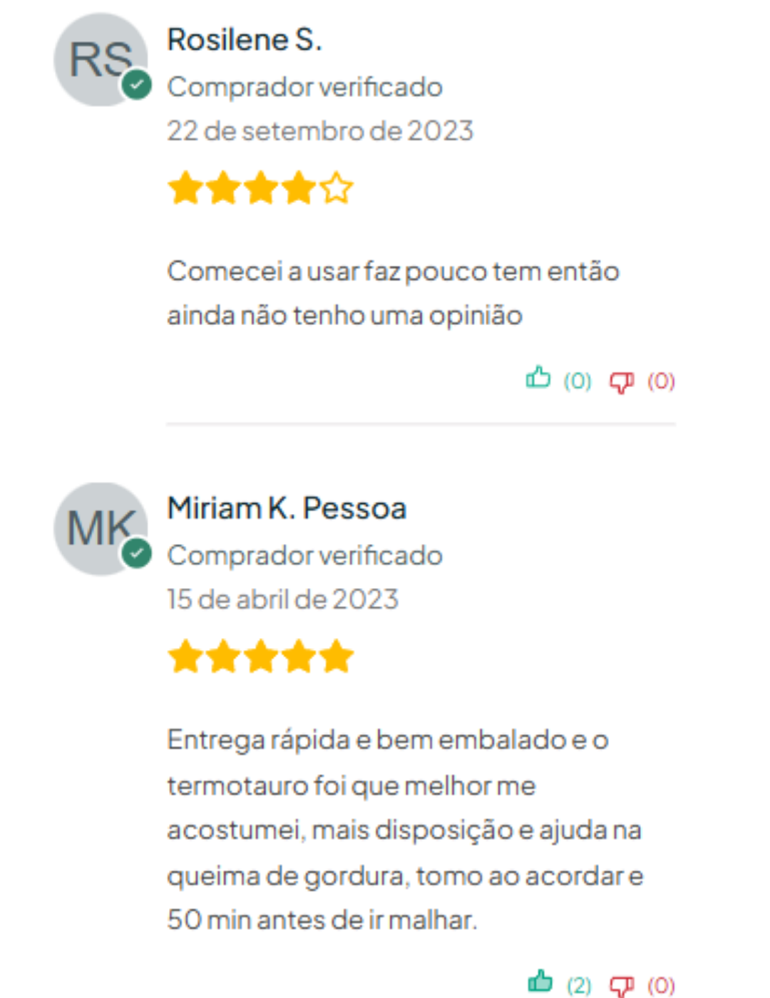 avaliacoes depoimentos termotauro 2023