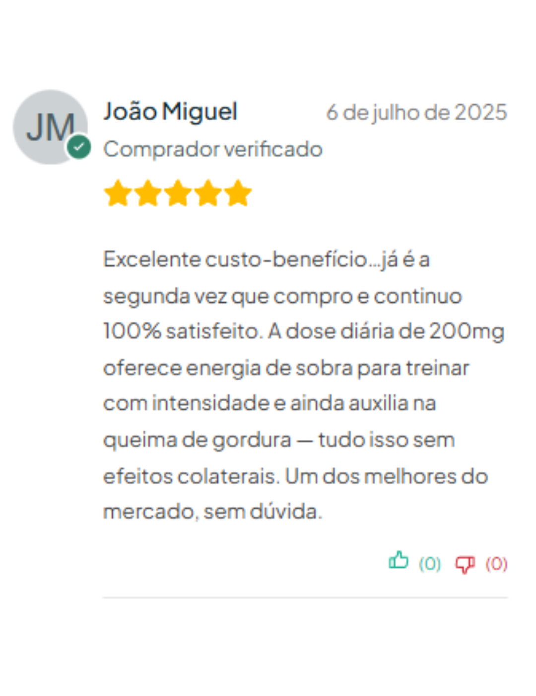 avaliacoes depoimentos termotauro julho
