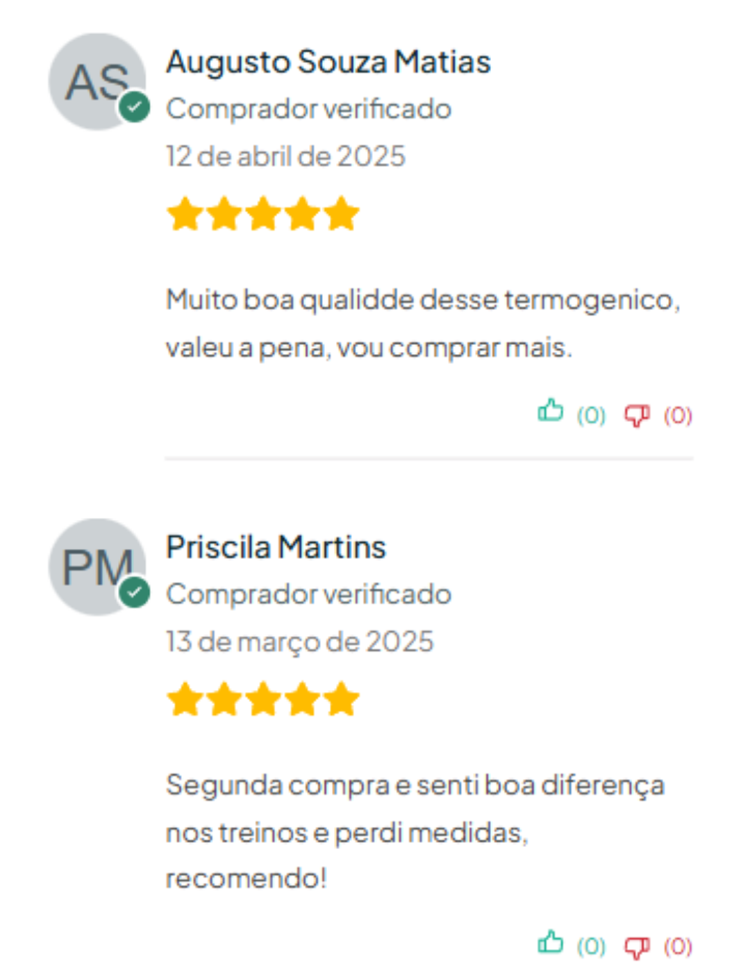 avaliacoes depoimentos termotauro marco abril