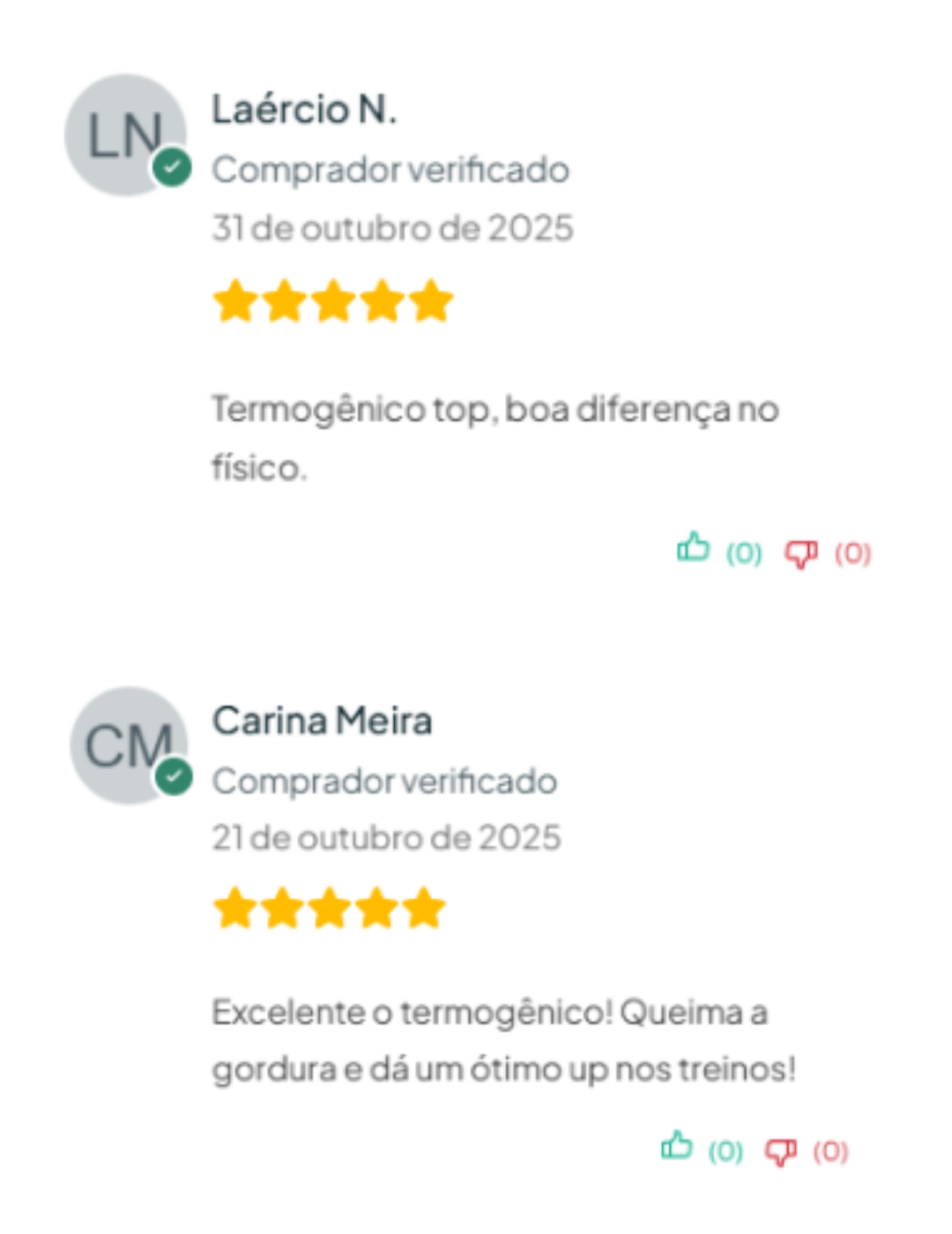 avaliacoes depoimentos termotauro 2025 - nov - out